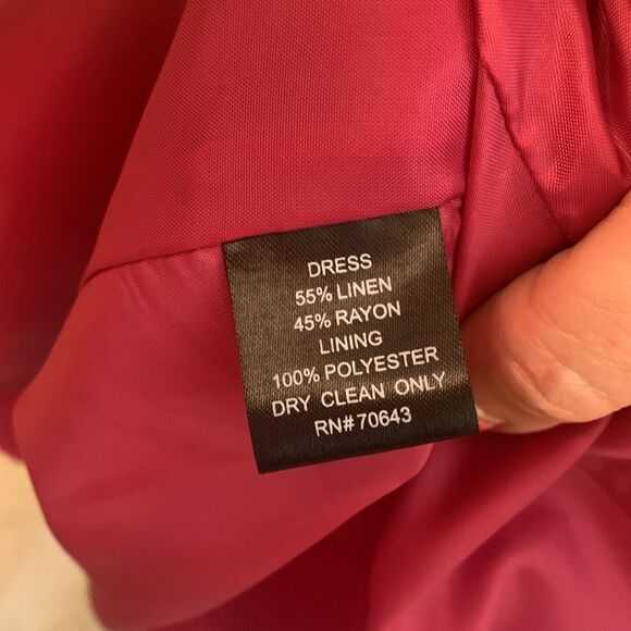 JESSICA HOWARD SLEEVELESS DRESS FIT AND FLARE WITH FABRIC FLOWERS AT SCOOP NECK - Picture 9 of 12